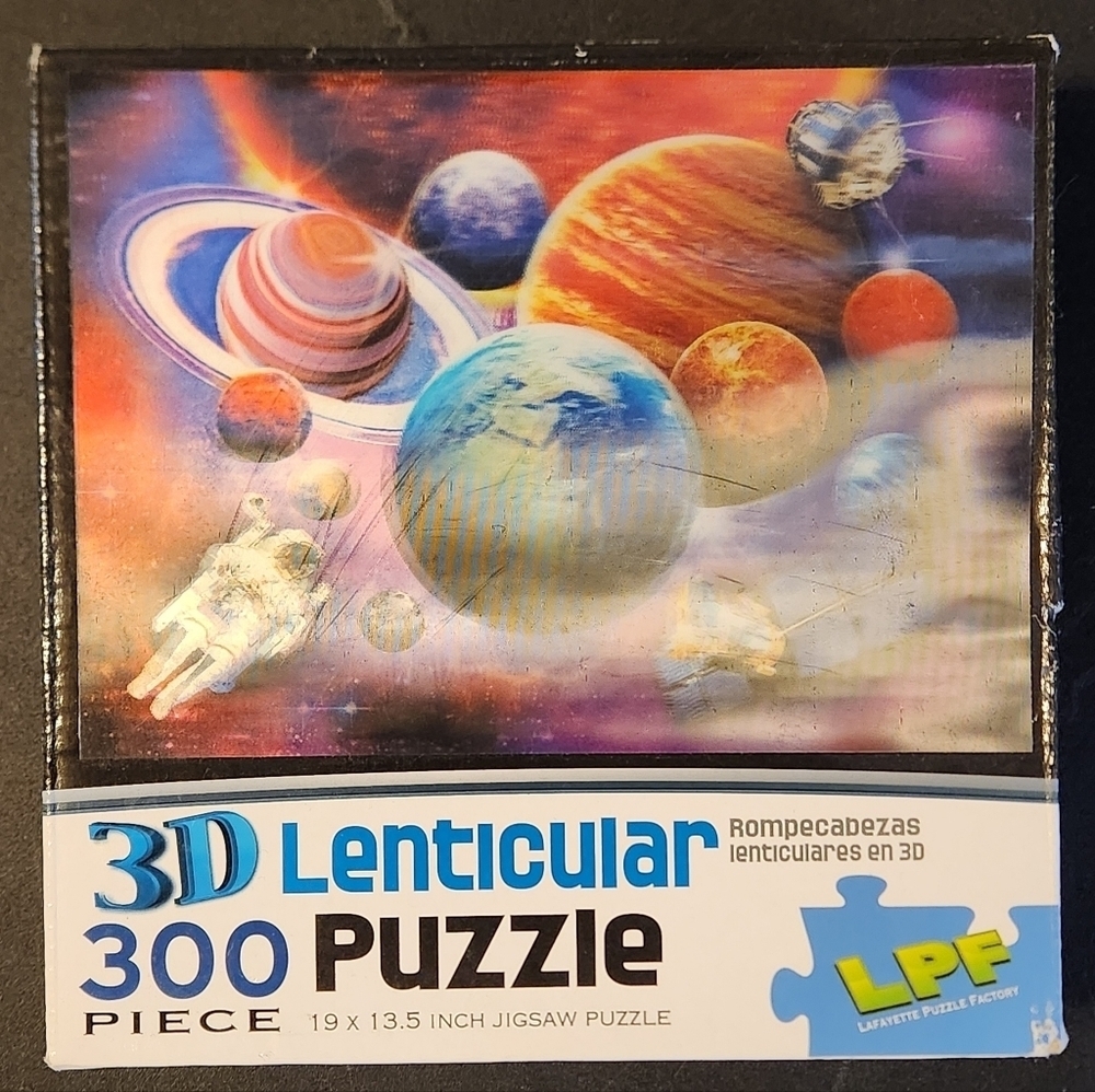 Lafayette 300-Piece 3D Lenticular Puzzle